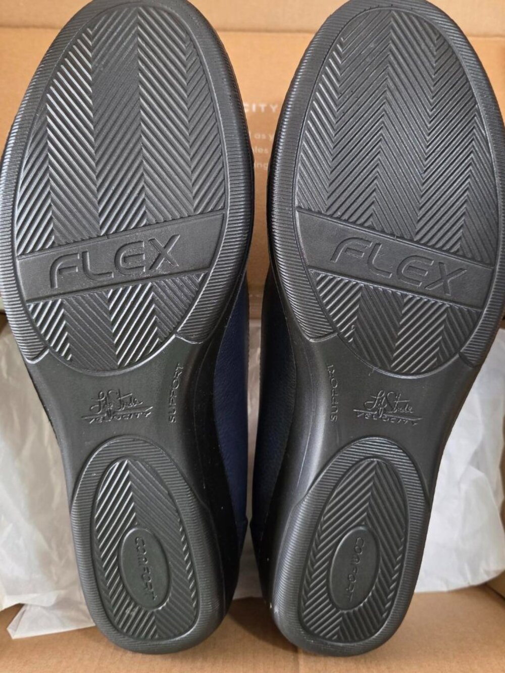 Lifestride Women's Impact, Navy Tumble Shoes - 9.5W - Picture 8 of 9